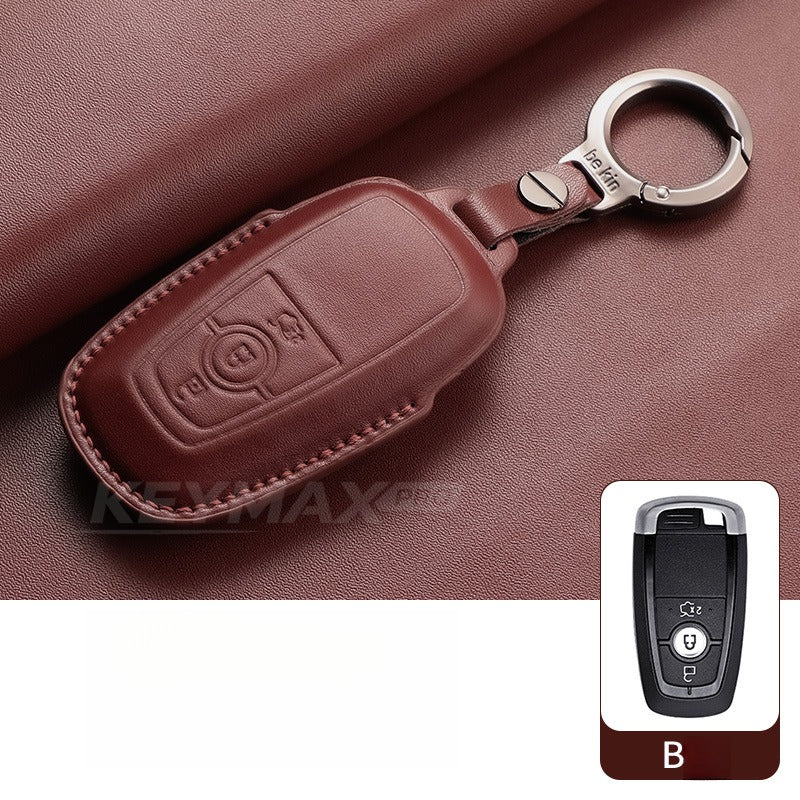 Ford Focus Mondeo Explorer Leather Key Case（#FD400）