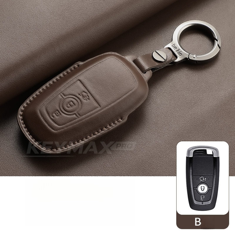 Ford Focus Mondeo Explorer Leather Key Case（#FD400）