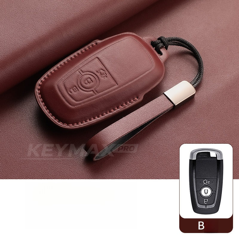 Ford Focus Mondeo Explorer Leather Key Case（#FD400）