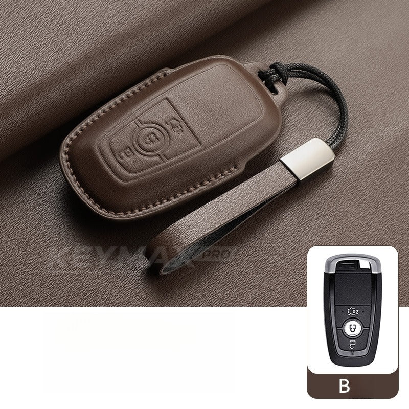 Ford Focus Mondeo Explorer Leather Key Case（#FD400）