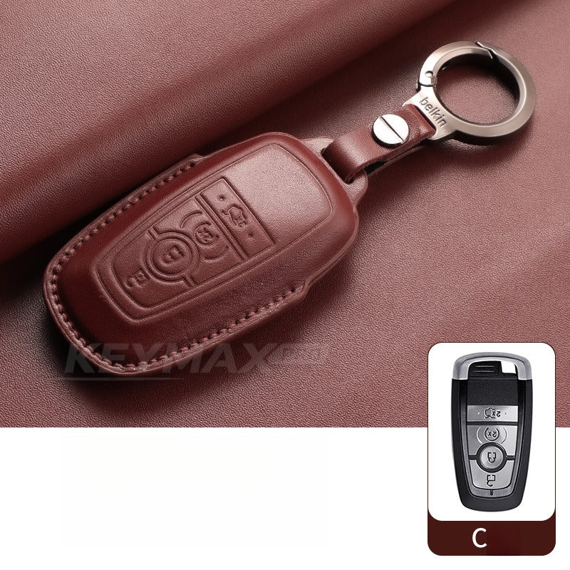 Ford Focus Mondeo Explorer Leather Key Case（#FD400）