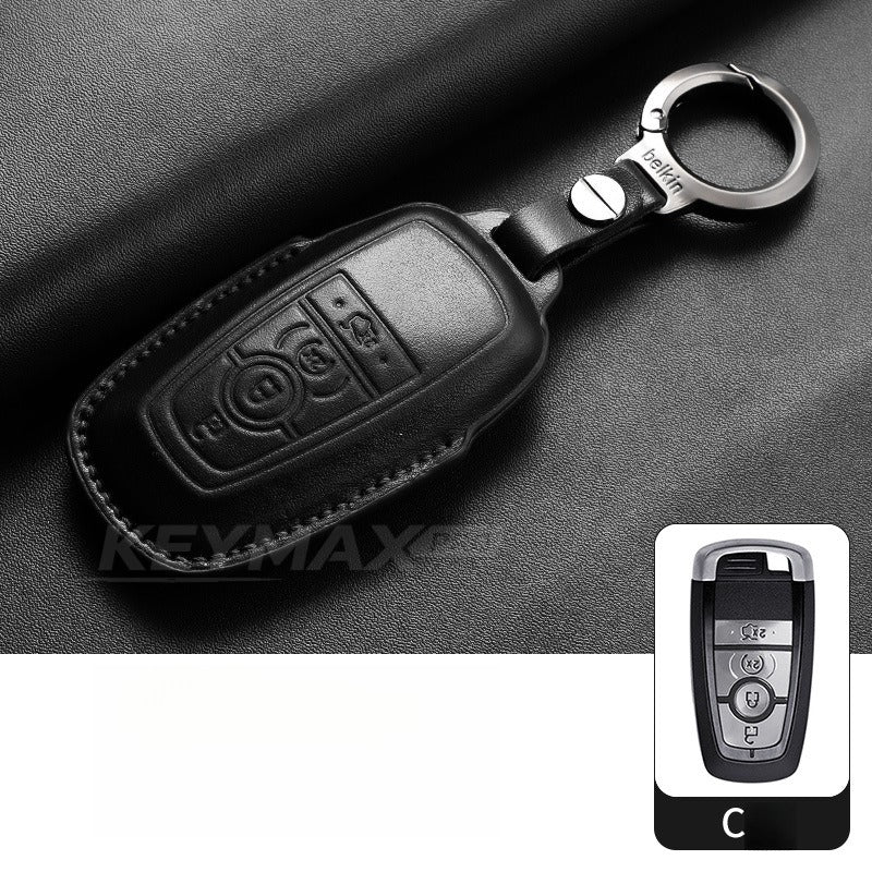 Ford Focus Mondeo Explorer Leather Key Case（#FD400）