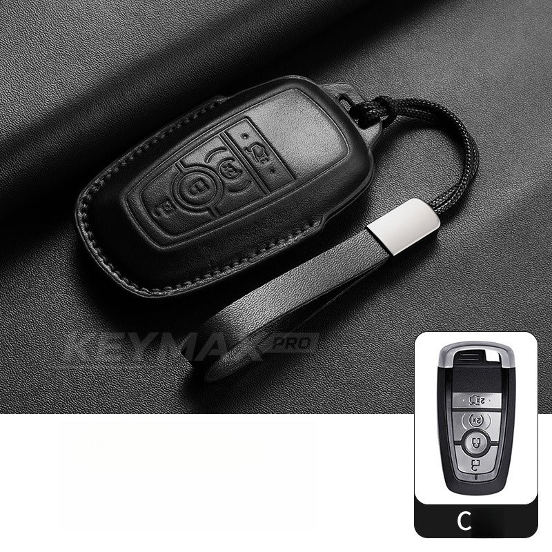 Ford Focus Mondeo Explorer Leather Key Case（#FD400）