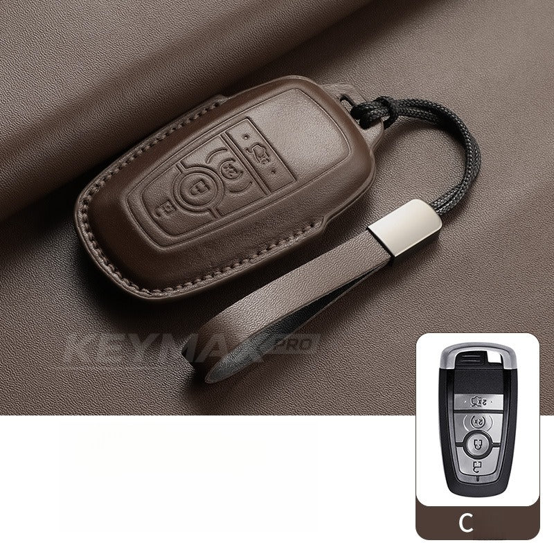 Ford Focus Mondeo Explorer Leather Key Case（#FD400）