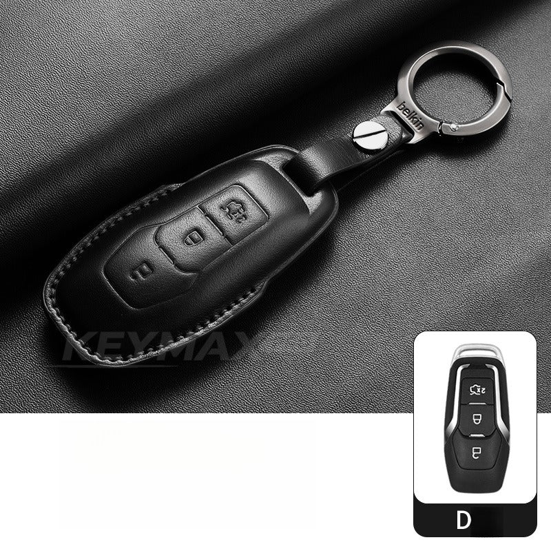 Ford Focus Mondeo Explorer Leather Key Case（#FD400）