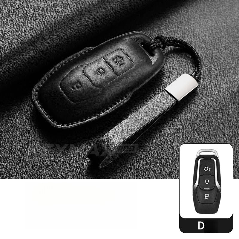 Ford Focus Mondeo Explorer Leather Key Case（#FD400）