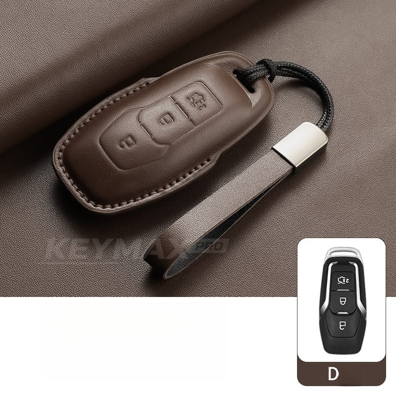 Ford Focus Mondeo Explorer Leather Key Case（#FD400）