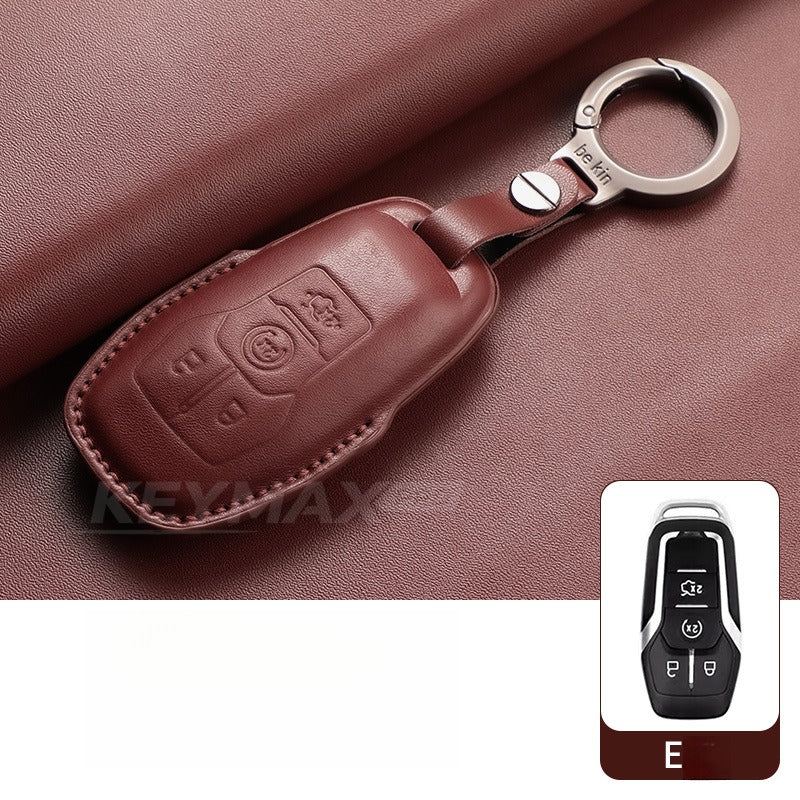 Ford Focus Mondeo Explorer Leather Key Case（#FD400）