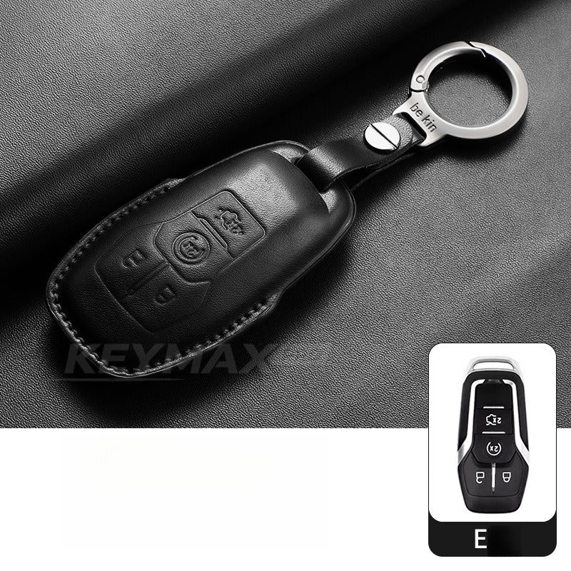 Ford Focus Mondeo Explorer Leather Key Case（#FD400）