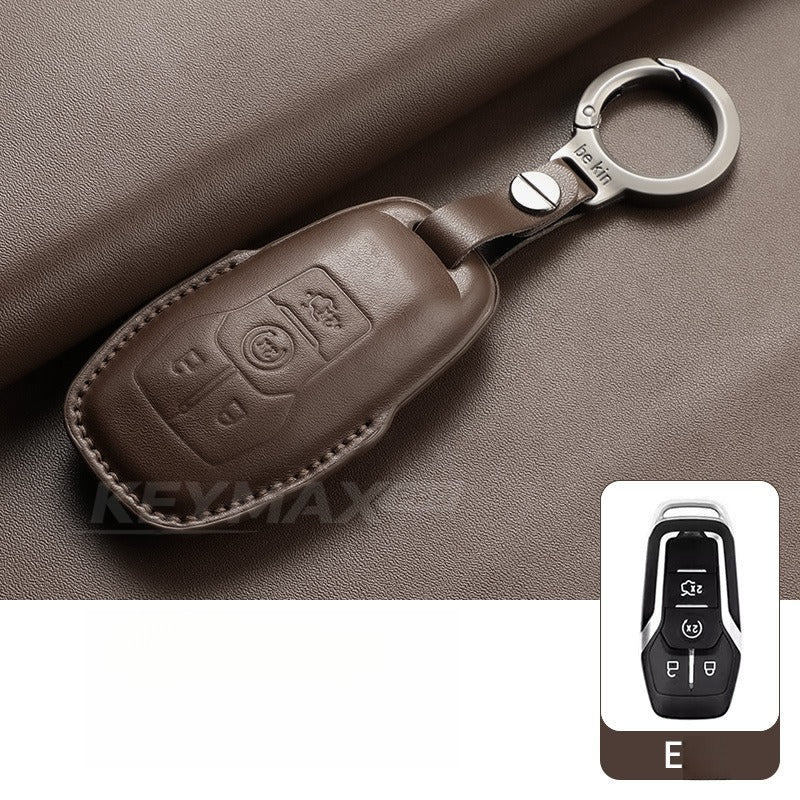 Ford Focus Mondeo Explorer Leather Key Case（#FD400）
