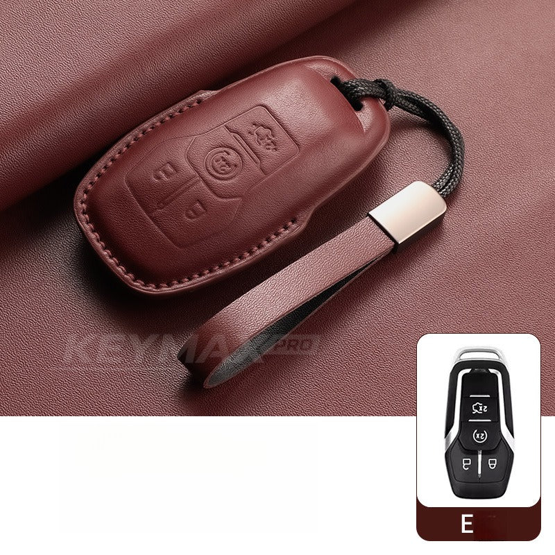 Ford Focus Mondeo Explorer Leather Key Case（#FD400）
