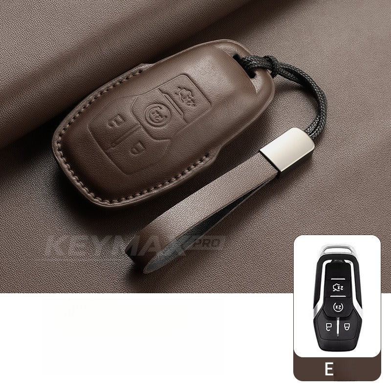Ford Focus Mondeo Explorer Leather Key Case（#FD400）