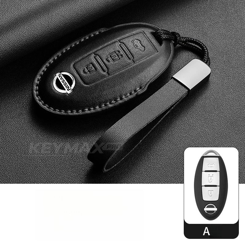 Nissan Sylphy Altima X-Trail Lambskin Leather Key Case（#NI402）