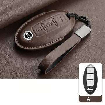 Nissan Sylphy Altima X-Trail Lambskin Leather Key Case（#NI402）