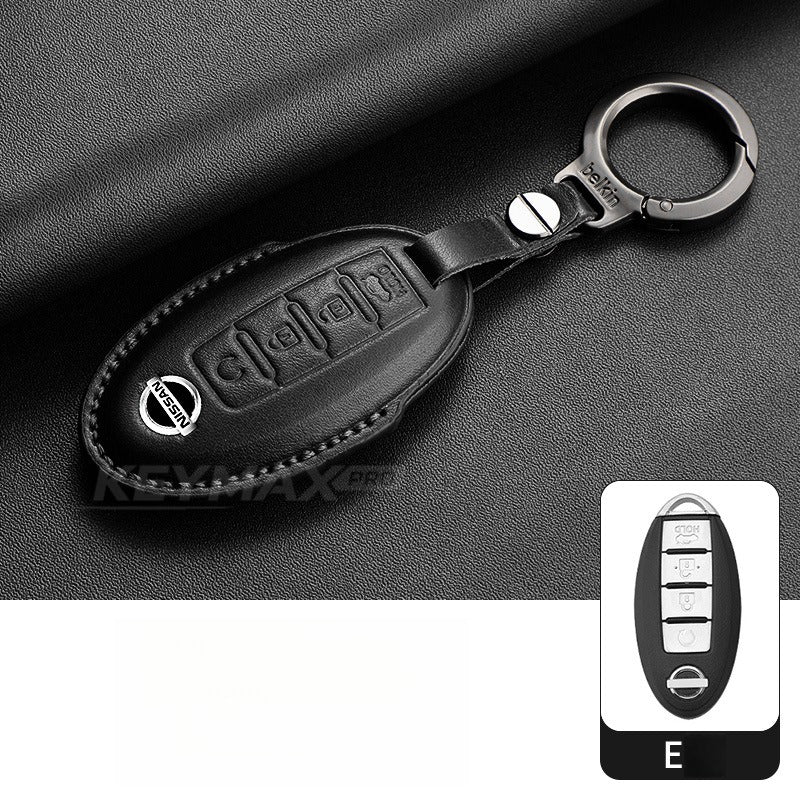Nissan Sylphy Altima X-Trail Lambskin Leather Key Case（#NI402）