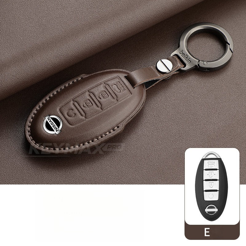 Nissan Sylphy Altima X-Trail Lambskin Leather Key Case（#NI402）