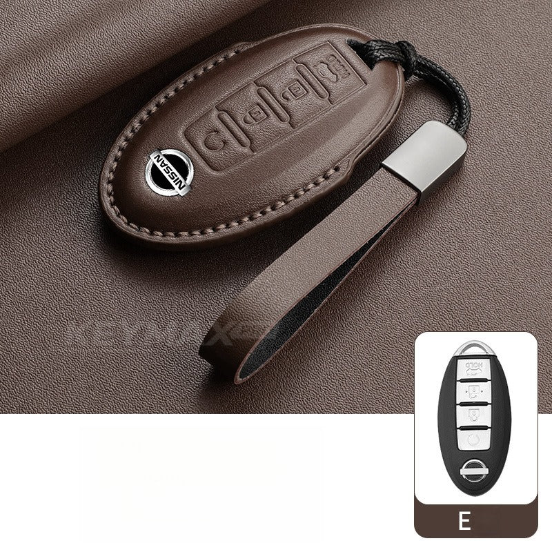 Nissan Sylphy Altima X-Trail Lambskin Leather Key Case（#NI402）