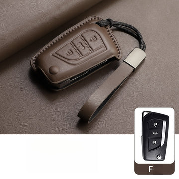 Toyota Wildlander Camry C-HR Alcantara Key Case(#TO404)