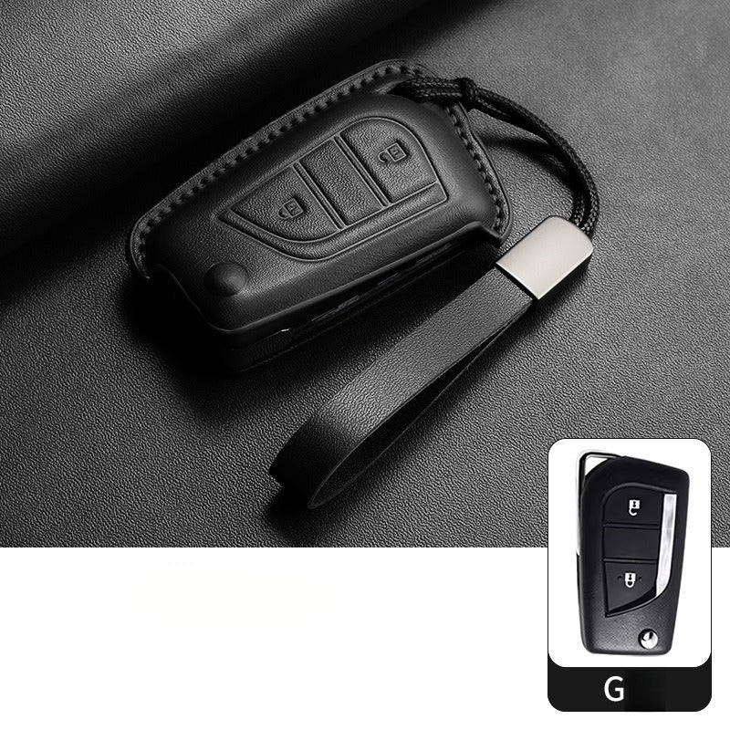 Toyota Wildlander Camry C-HR Alcantara Key Case(#TO404)