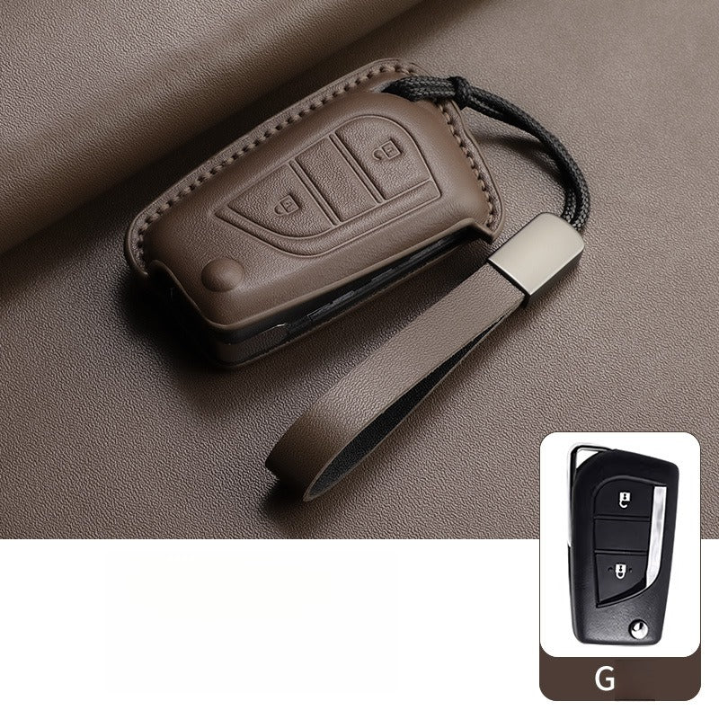 Toyota Wildlander Camry C-HR Alcantara Key Case(#TO404)