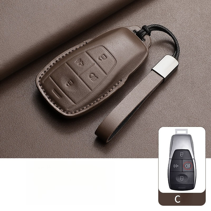 BAIC BJ30 BJ40 BJ60 BJ90 Leather Key Case(#BJ406)
