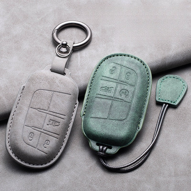 Jeep Compass Wrangler Grand Cherokee Key Case(#JE412)