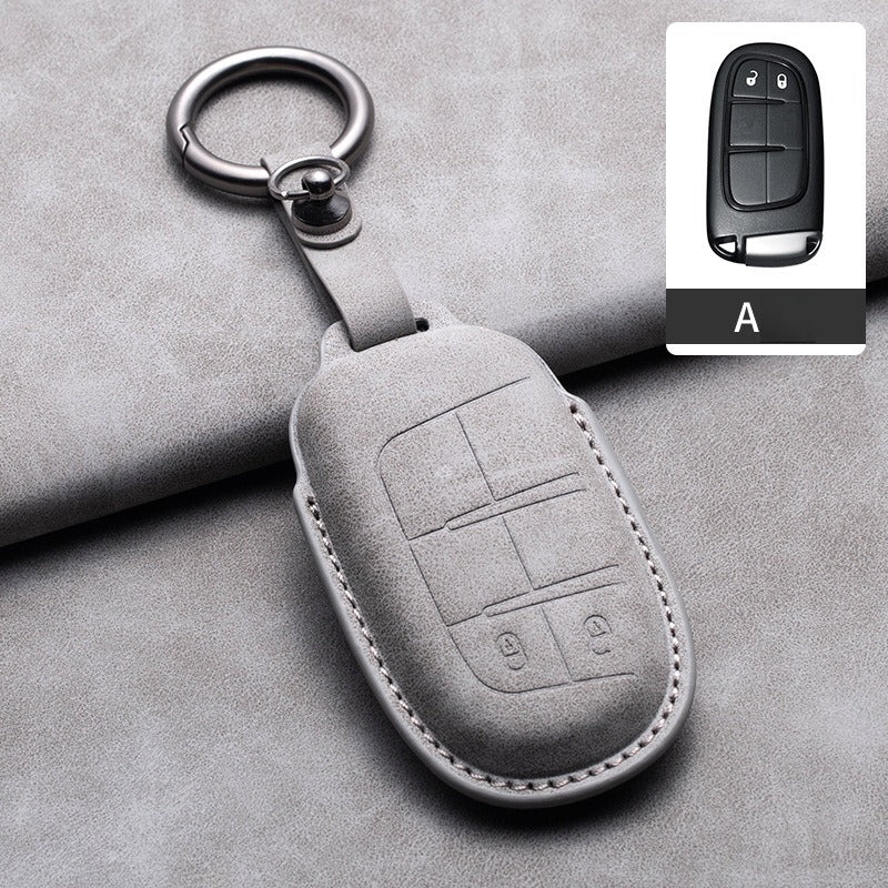 Jeep Compass Wrangler Grand Cherokee Key Case(#JE412)