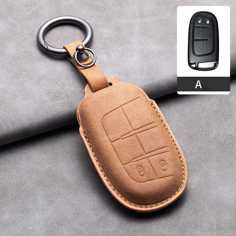 Jeep Compass Wrangler Grand Cherokee Key Case(#JE412)
