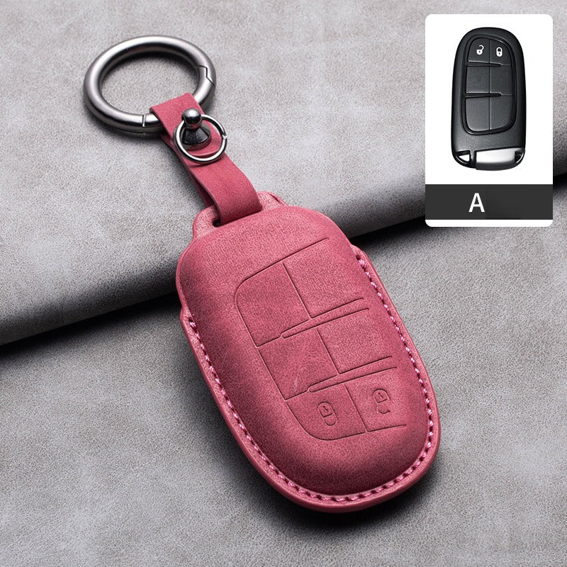 Jeep Compass Wrangler Grand Cherokee Key Case(#JE412)