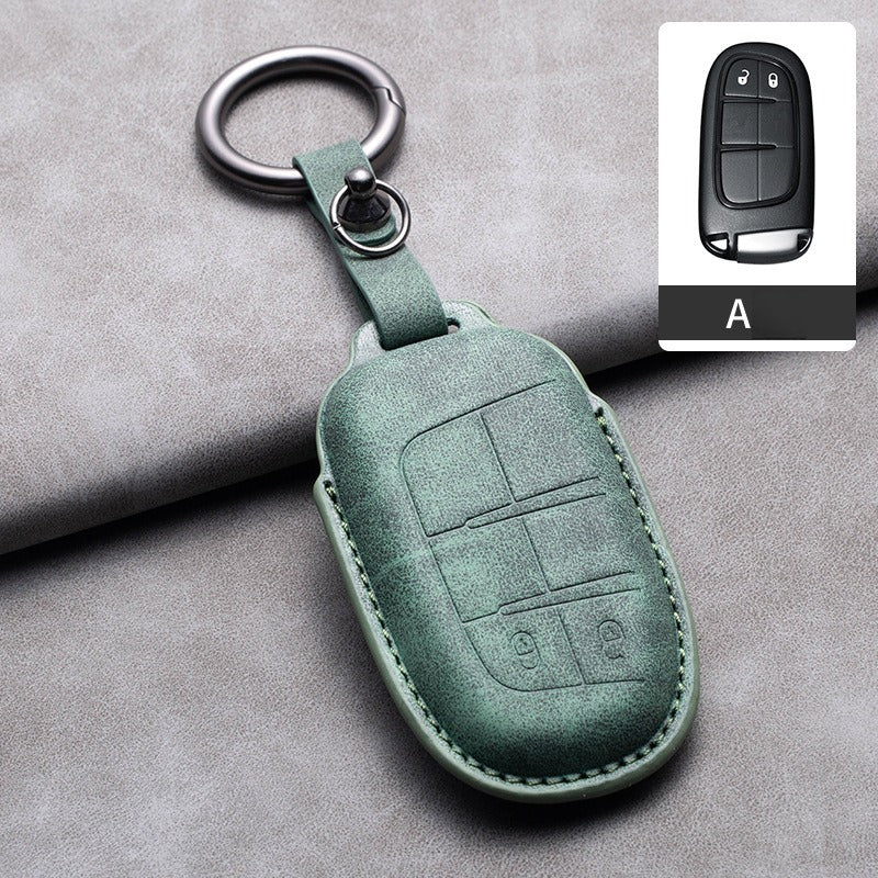 Jeep Compass Wrangler Grand Cherokee Key Case(#JE412)