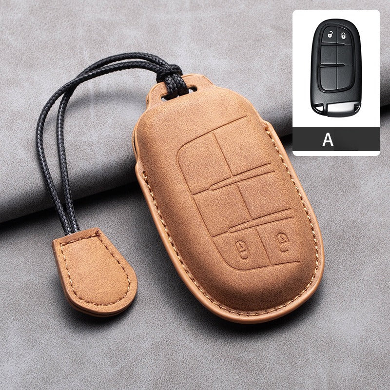 Jeep Compass Wrangler Grand Cherokee Key Case(#JE412)