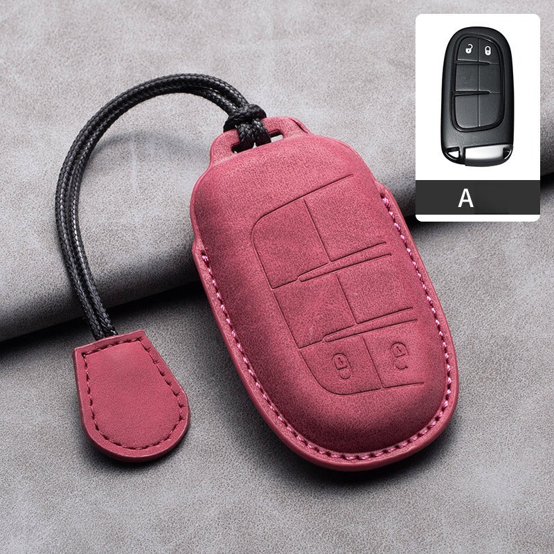 Jeep Compass Wrangler Grand Cherokee Key Case(#JE412)