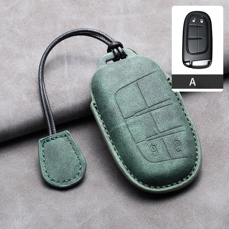 Jeep Compass Wrangler Grand Cherokee Key Case(#JE412)