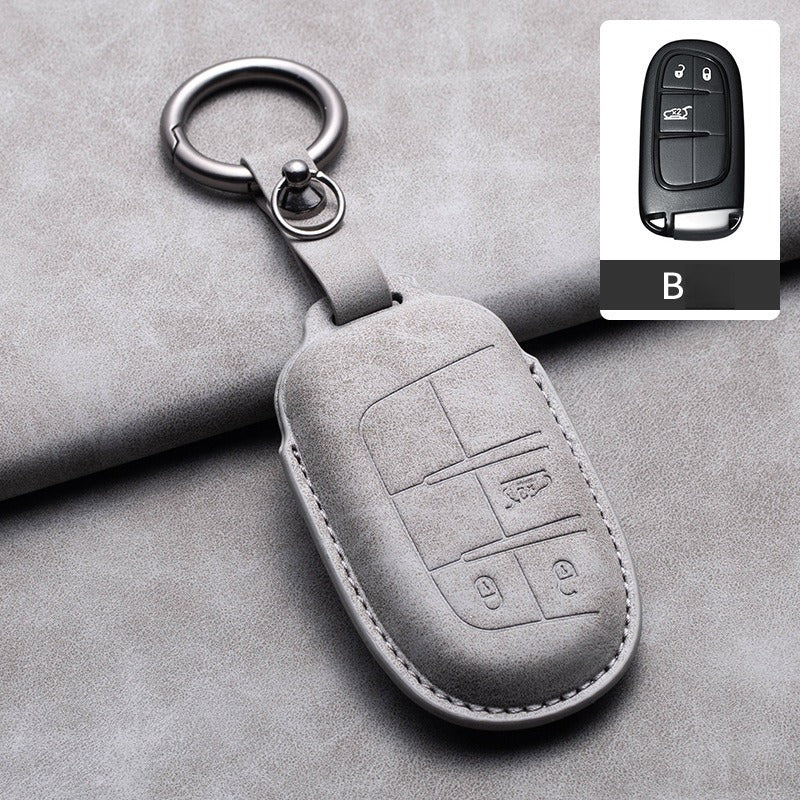 Jeep Compass Wrangler Grand Cherokee Key Case(#JE412)