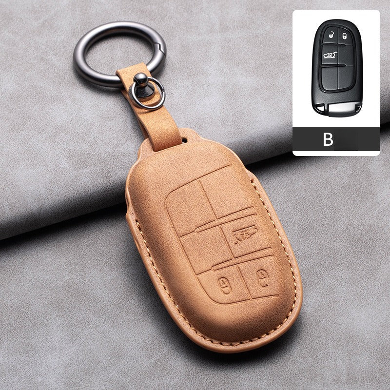 Jeep Compass Wrangler Grand Cherokee Key Case(#JE412)