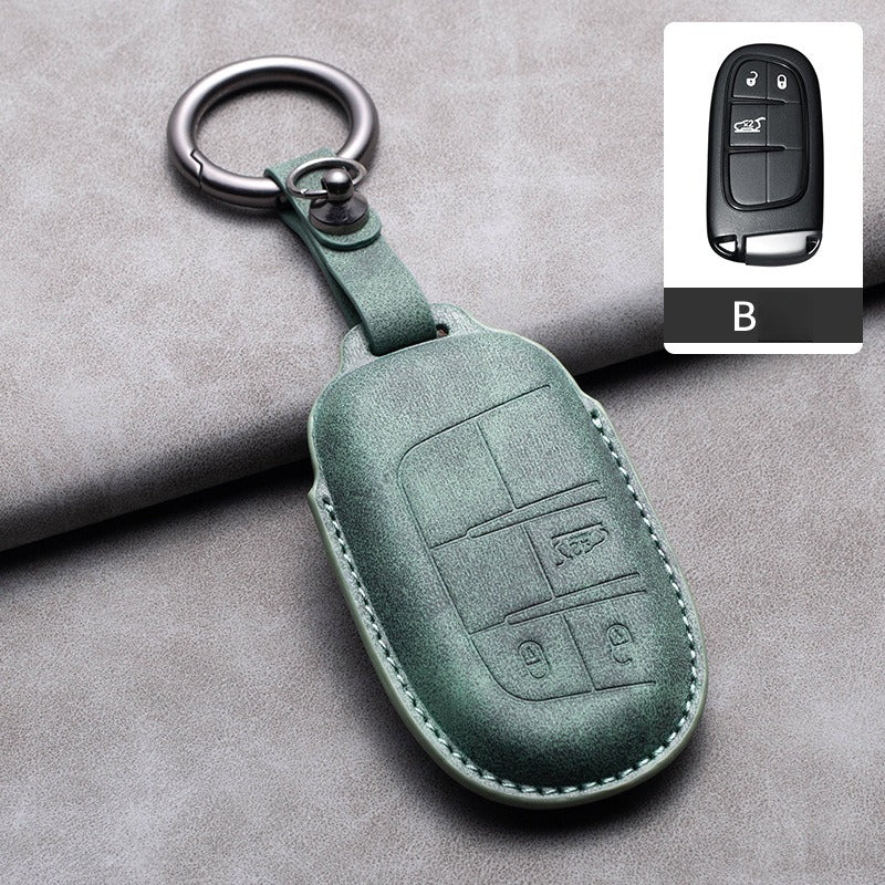 Jeep Compass Wrangler Grand Cherokee Key Case(#JE412)