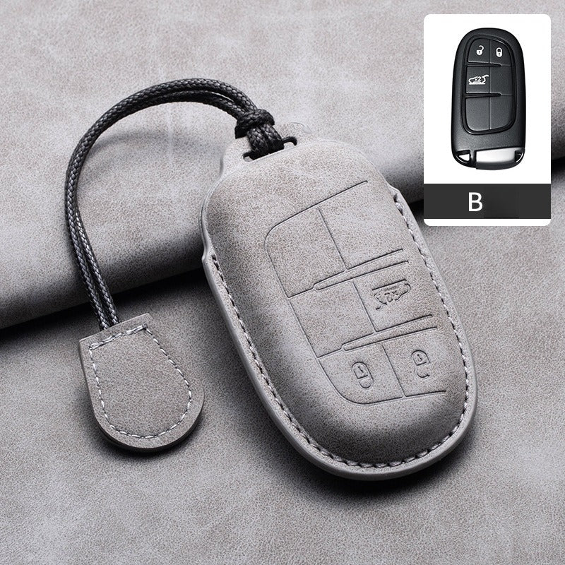 Jeep Compass Wrangler Grand Cherokee Key Case(#JE412)