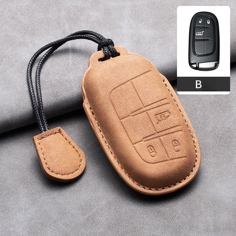 Jeep Compass Wrangler Grand Cherokee Key Case(#JE412)