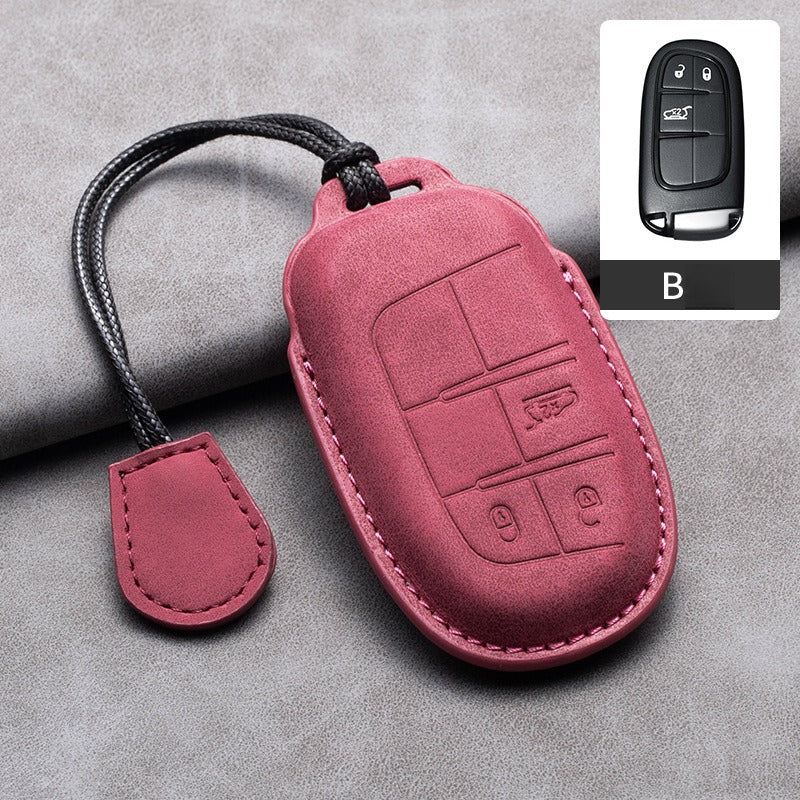 Jeep Compass Wrangler Grand Cherokee Key Case(#JE412)
