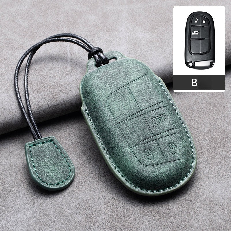 Jeep Compass Wrangler Grand Cherokee Key Case(#JE412)