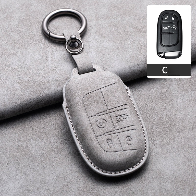Jeep Compass Wrangler Grand Cherokee Key Case(#JE412)