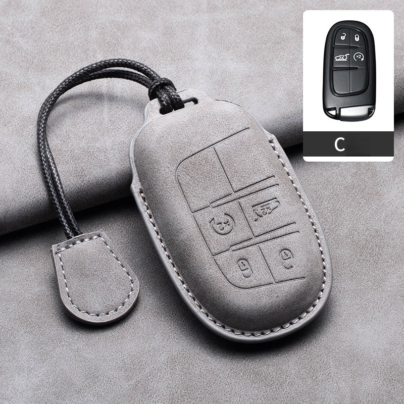 Jeep Compass Wrangler Grand Cherokee Key Case(#JE412)