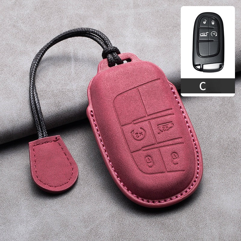 Jeep Compass Wrangler Grand Cherokee Key Case(#JE412)