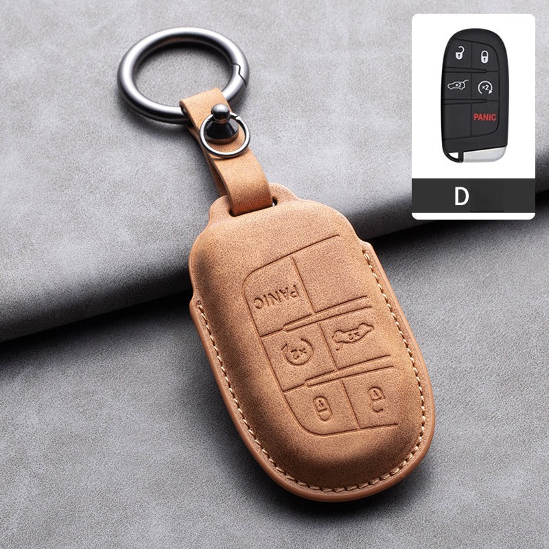 Jeep Compass Wrangler Grand Cherokee Key Case(#JE412)