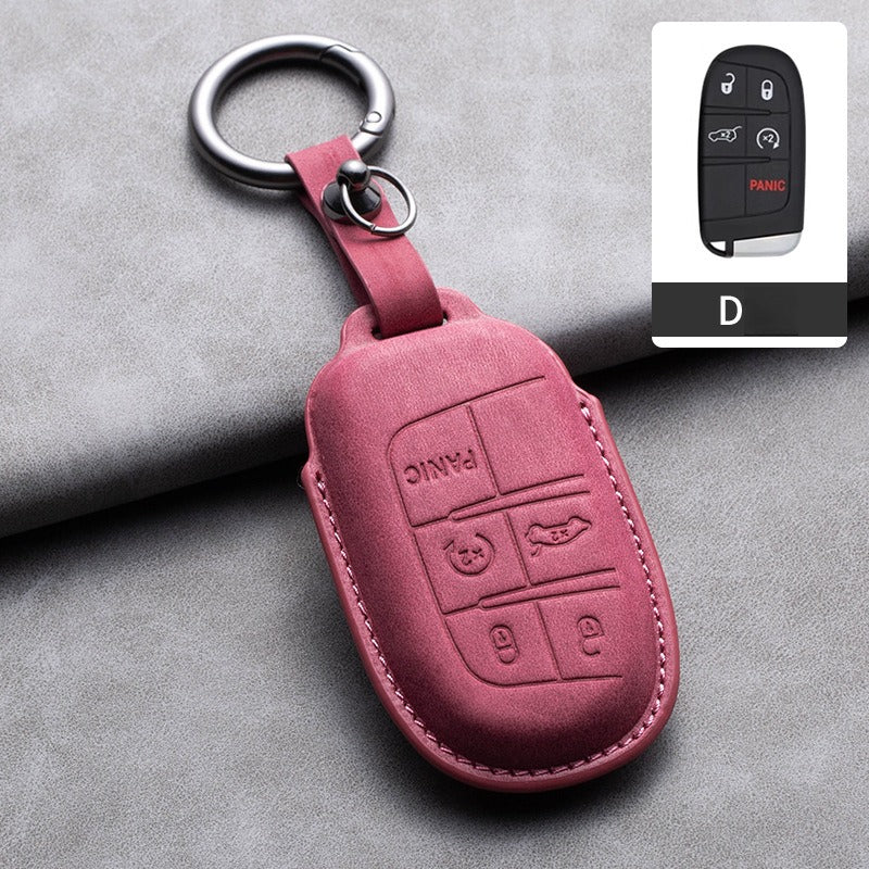 Jeep Compass Wrangler Grand Cherokee Key Case(#JE412)