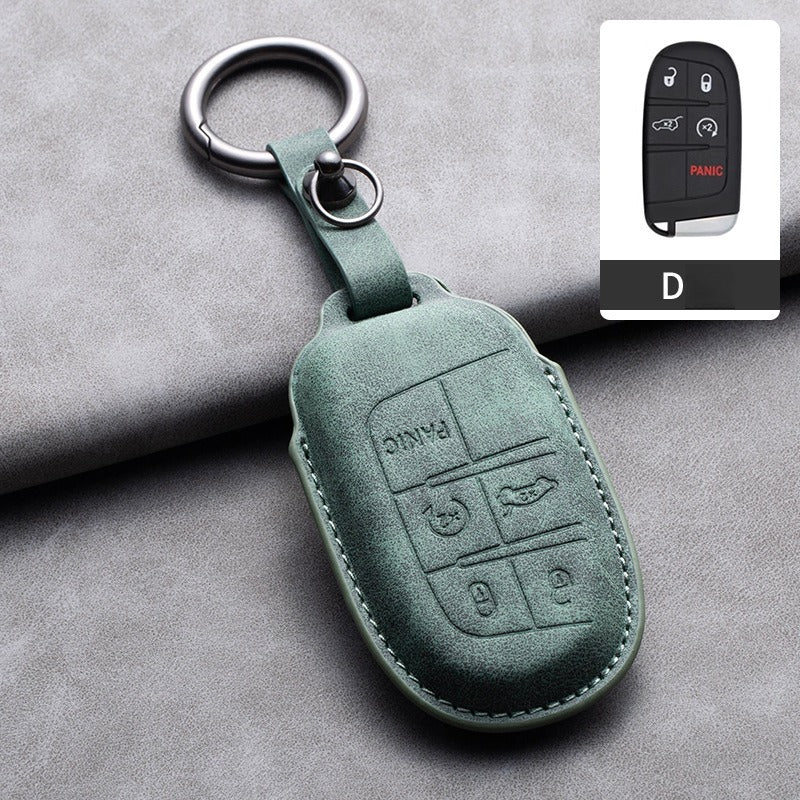 Jeep Compass Wrangler Grand Cherokee Key Case(#JE412)