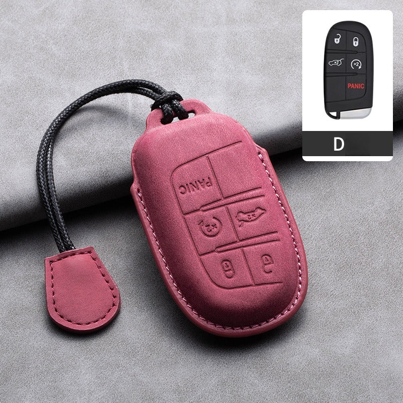 Jeep Compass Wrangler Grand Cherokee Key Case(#JE412)