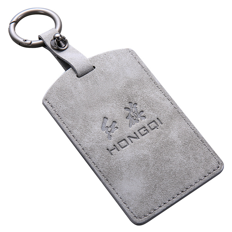 Hongqi HS5 H5 H9 Lambskin Card Key Case(#HO416)