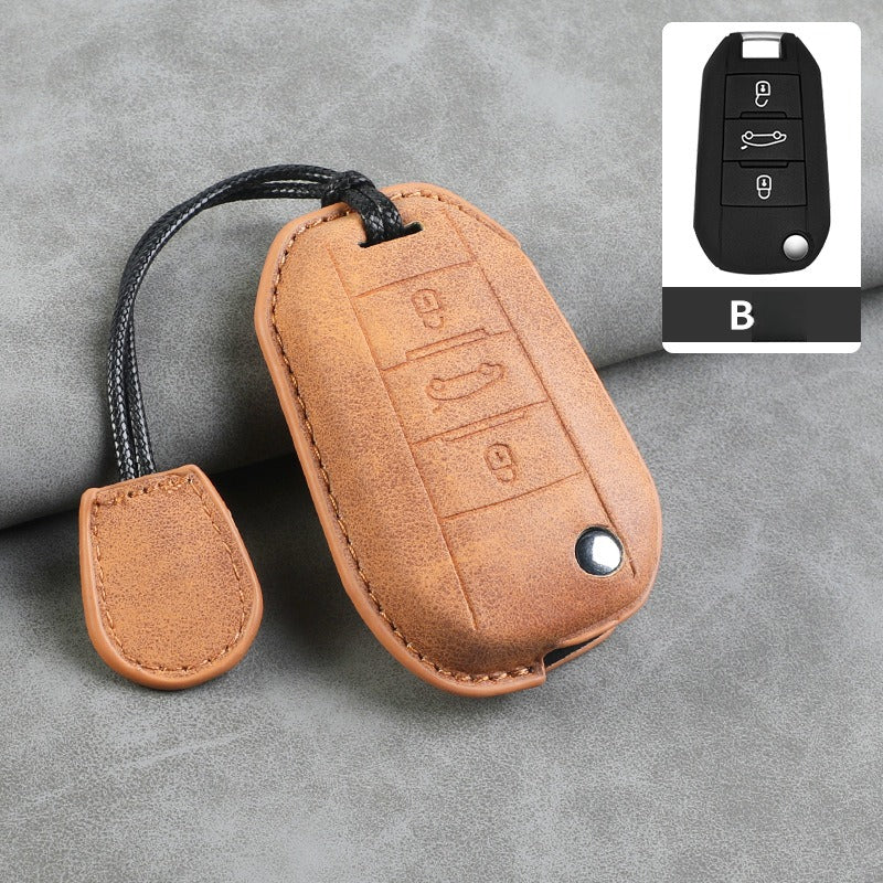 Citroën C5 C4L C3-XR Key Case(#CI421)