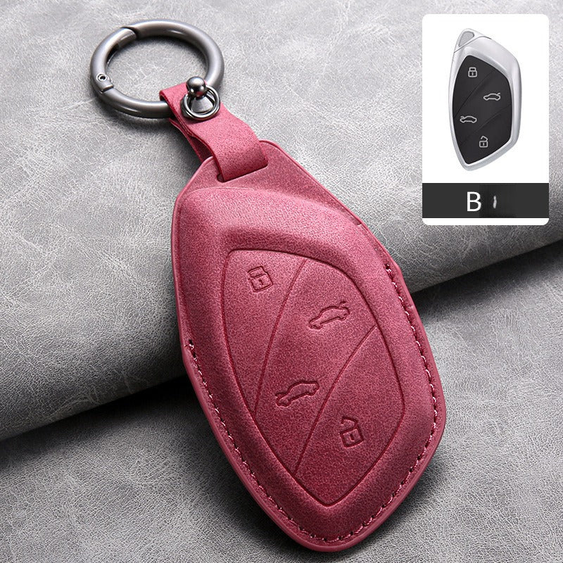 MG Lambskin Leather Full Cover Key Case（#MG426）